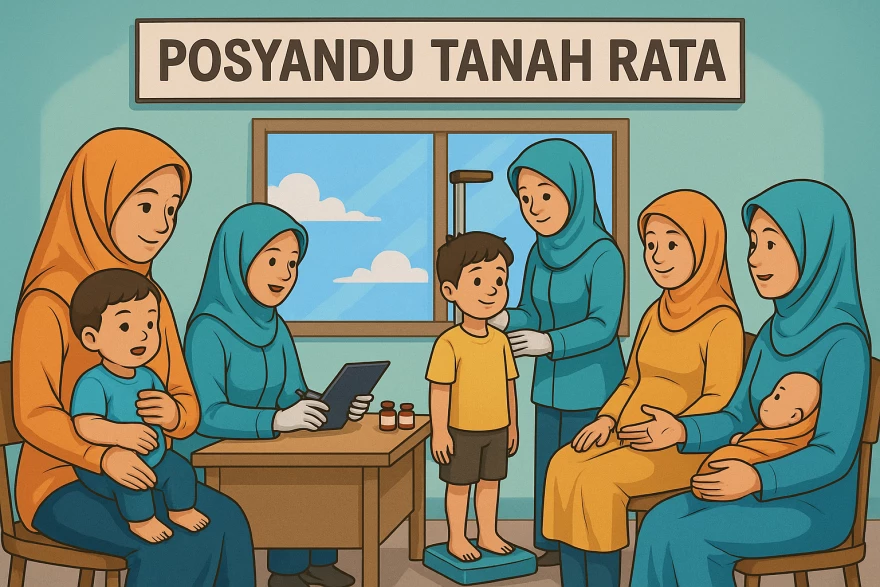 Pengumuman Giat Posyandu Bayi, Balita, dan Ibu Hamil Bulan Juni 2025
