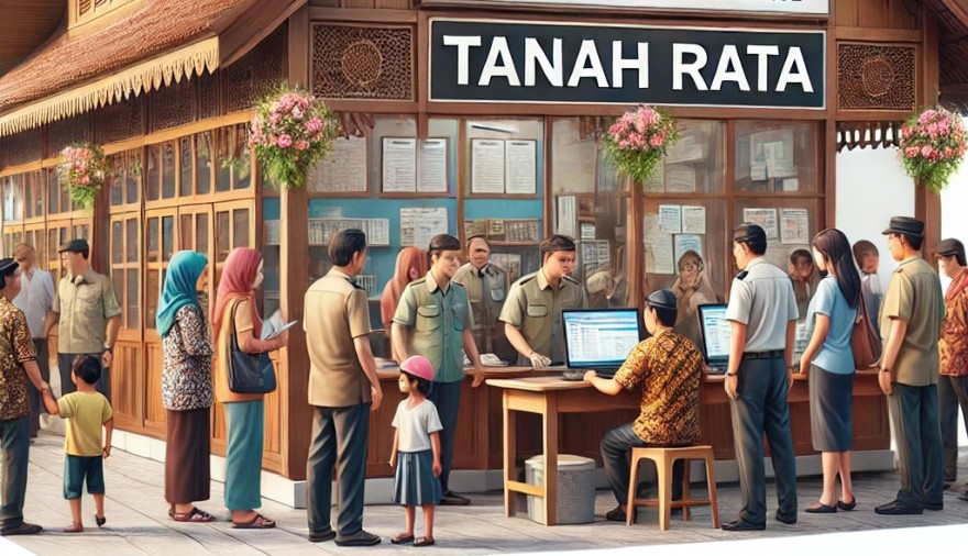 Pemerintah Negeri Administratif Tanah Rata dan Disdukcapil Kabupaten Maluku Tengah Jalin Kerjasama dalam Pelayanan Administrasi Kependudukan di Tingkat Negeri