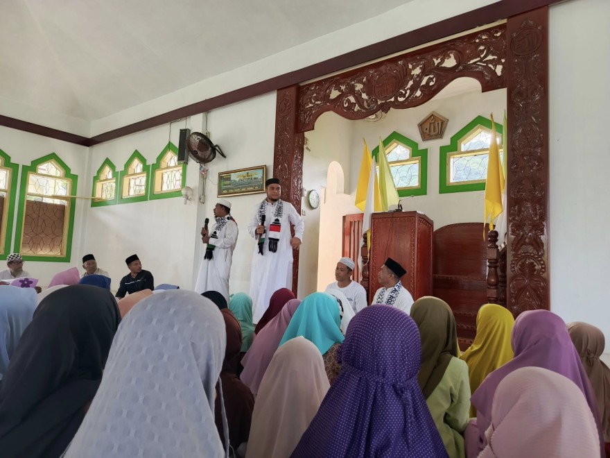 Peringatan Isra Miraj 1446 H dan Penggalangan Donasi Peduli Palestina: Semangat Solidaritas Umat Islam di Tanah Rata