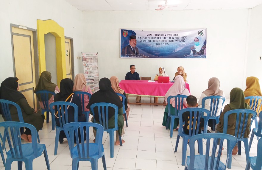 Monitoring dan Evaluasi Posyandu di Tanah Rata: Upaya Perbaikan Pelayanan Kesehatan Masyarakat