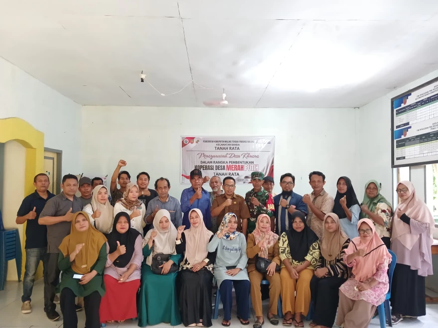 Musyawarah Desa Khusus Negeri Tanah Rata Bentuk Koperasi Merah Putih