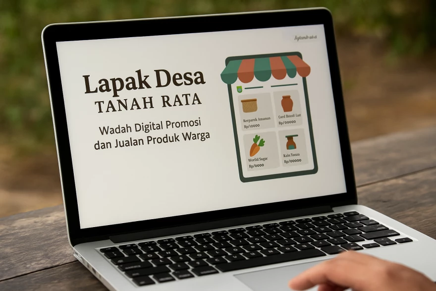 Lapak Desa Tanah Rata Hadir, Wadah Digital Promosi dan Jualan Produk Warga