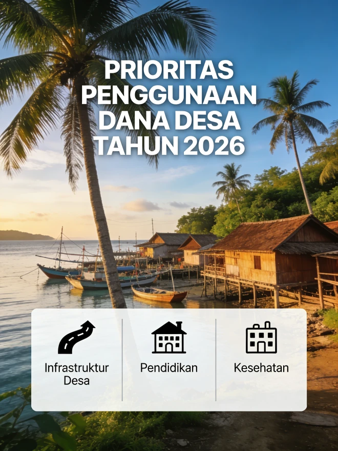 Arah Penggunaan Dana Desa Tahun 2026 Fokus Asta Cita dan Penguatan Desa